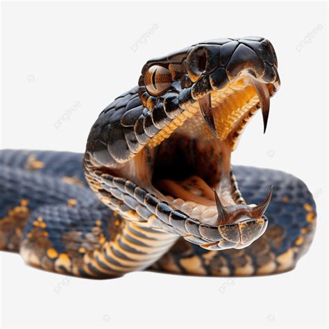 Viper Snake Baring Its Fangs, Snake, Viper, Serpent PNG Transparent ...