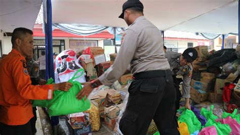 Hindari Bantuan Tak Tepat Sasaran Polsek Nanggung Dirikan Posko Terpadu