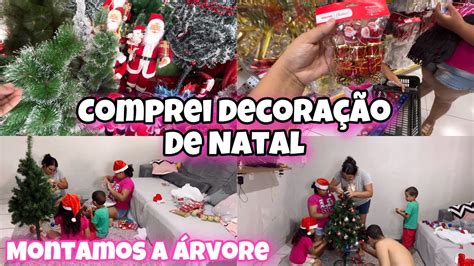 Fomos Comprar Decora O De Natal Montamos A Rvore Ficou Linda