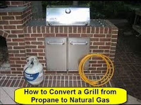 How To Convert A Grill From Propane To Natural Gas HowToLou YouTube