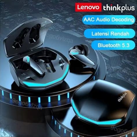 Jual Lenovo Thinkplus GM2 Pro TWS Gaming Wireless Bluetooth Earphone