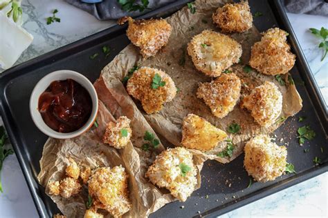 Rezept F R Blumenkohl Nuggets Aus Dem Backofen