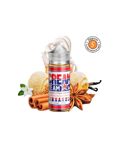 Cream Team CINNAROLL 100ml Kings Crest E Liquids Vapeo