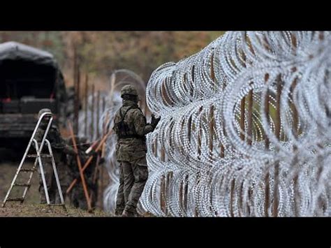 Kritik Aus Deutschland Polen Baut Zaun An Grenze Zu Kaliningrad Youtube