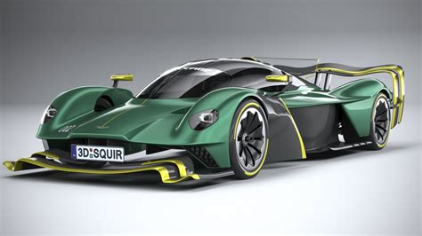 Aston Martin Valkyrie AMR Pro 2022 3D Model By SQUIR