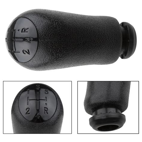 5 Speed Gear Shift Knob Stick Head Car Gear Shift Lever Handle For