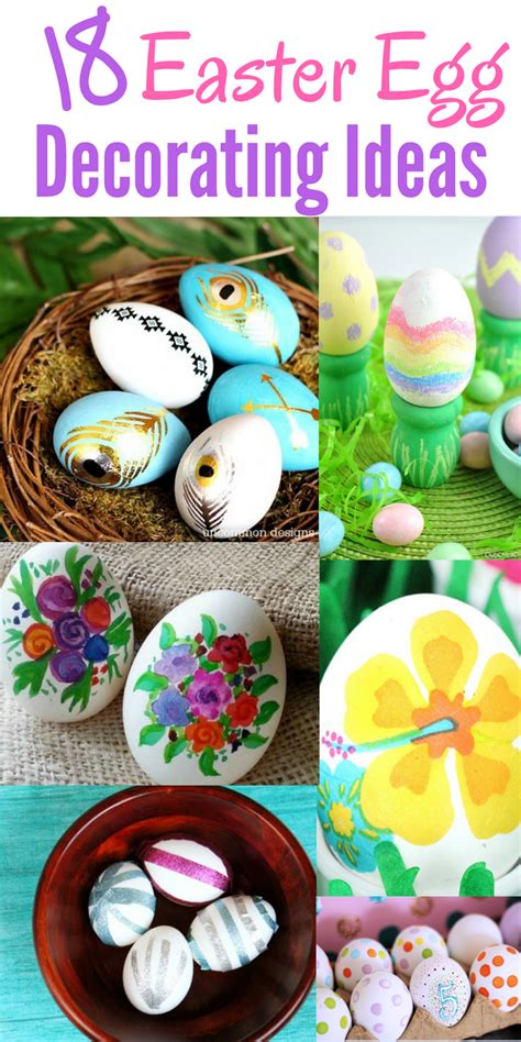 18 Easter Egg Decorating Ideas – 2 Wired 2 Tired