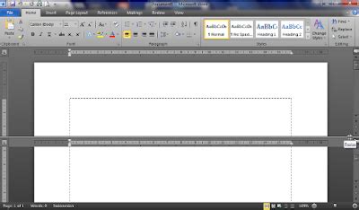 Cara Membagi Lembar Kerja Di Word 2010 Menjadi 2 Atas Dan Bawah