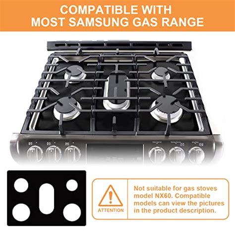 AIEVE Stove Cover Gas Stove Burner Covers For Samsung Gas Range