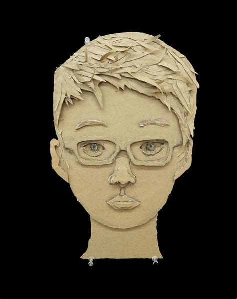 Cardboard Relief Sculpture Ideas His Work Is Wildly Vivid And