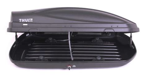 Thule Force Medium Rooftop Cargo Box 13 Cu Ft Aeroskin Black Thule Roof Box Th624