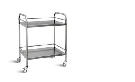 30 Kg Maximum Loading Indian Style Stainless Steel Silver Rack Hospital