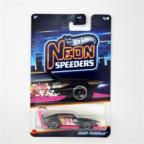 風火輪 Hot Wheels 霓虹系列 Neon Speeders Series Mad Manga 蝦皮購物