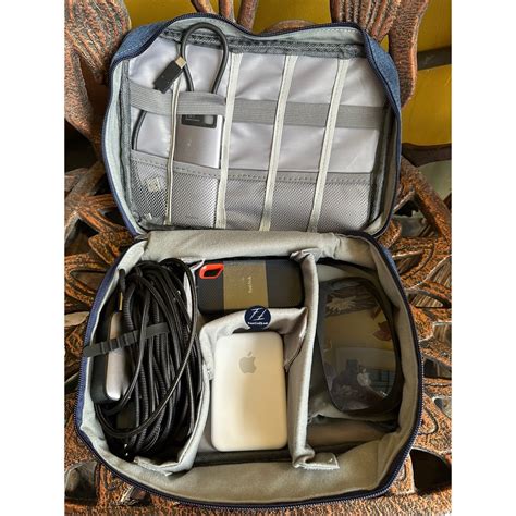 Jual Cable Travel Digital Bag Pouch Storage Tempat Penyimpanan Tas