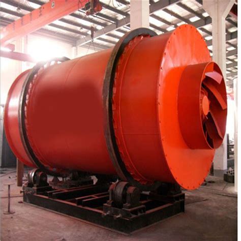 Industrial Use Rotary Drum Dryer Triple Pass Sand Drying Machine