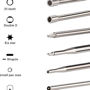 Biuhpa Set De Outils De R Glage De Carburateur R Glage Tron Onneuse