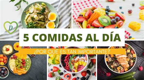 5 comidas al día para una mejor vitalidad y bienestar