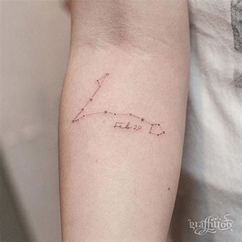 Minimalist Constellation Tattoos Printable Calendars AT A GLANCE