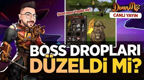 BOSS DROPLARI DÜZELDİ Mİ CANLI YAYINDA FARMLIYORUZ YouTube