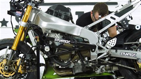 ZX636 03 04 Stunt Bike Build Stuntex Motorcycle Video Magazine