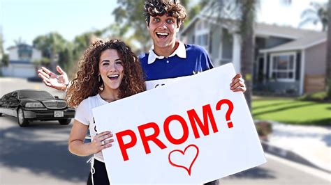 Asking My Crush To Prom Youtube