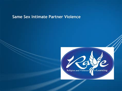 Solution Same Sex Intimate Partner Violence Studypool