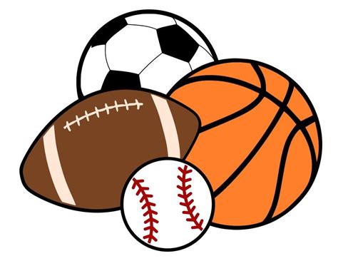 Free Sport Balls Clipart Clip Art Library Sports Balls Clipart Clip