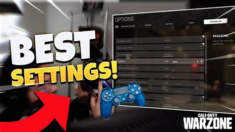 The BEST Controller Settings For Warzone Updated Video In