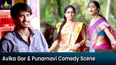 Avika Gor And Punarnavi Comedy Scene Uyyala Jampala Raj Tarun