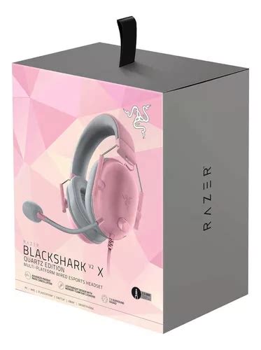 Audifono Gamer C Microft Razer Blackshark V2 X 7 1 Quartz Color Rosa