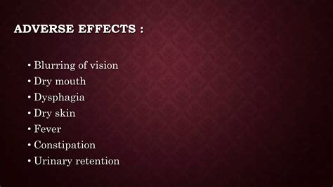 Anticholinergic Drugs Ppt