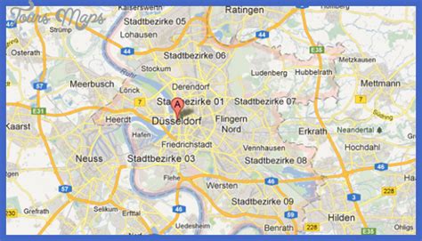 Essen Düsseldorf Map - ToursMaps.com