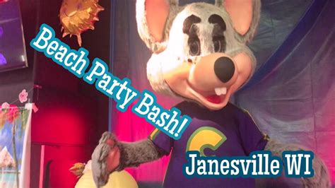 Beach Party Bash 🏖 Chuck E Cheeses Janesville Wi Youtube