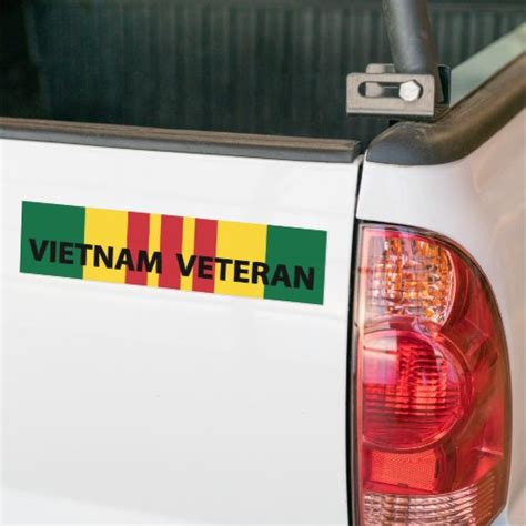 Vietnam Veteran Bumper Sticker Zazzle