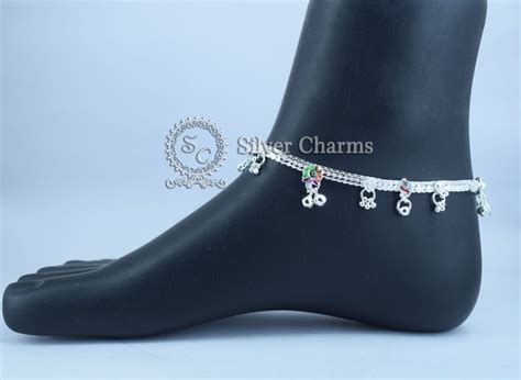 Anklets Agra Fancy Silver Payal Grams At Rs Gram In Mathura