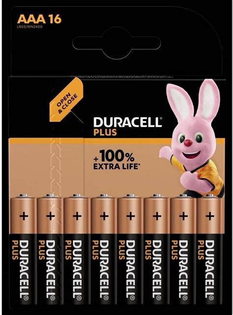 Duracell Plus AAA Micro 16 Pcs A 6 99 Oggi Migliori Prezzi E