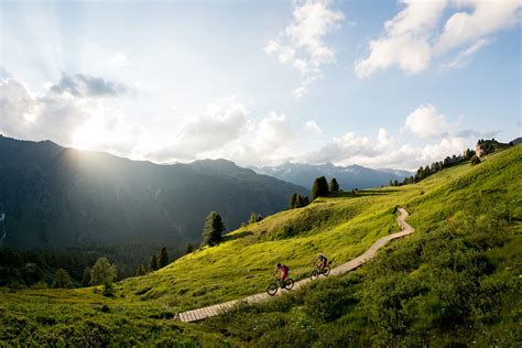 Mtb Rider Silvretta Bikearena Unterwegs In Einer Der Gr Ssten