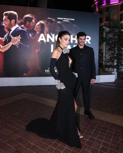 Hande Erçel Burak Deniz from Cannes party Couple picture