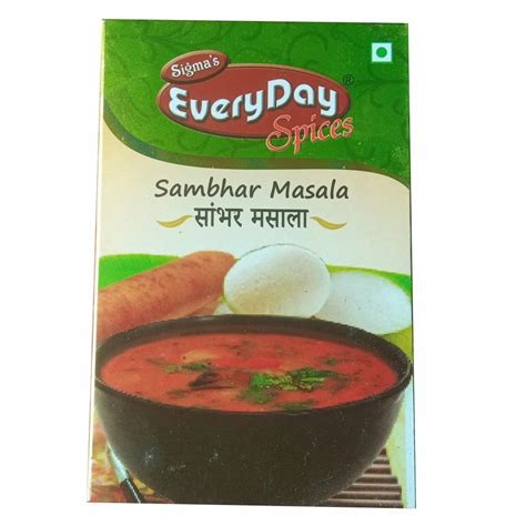 Sambhar Masala Powder Packaging Size 100 G At Rs 70 Box In Patna ID