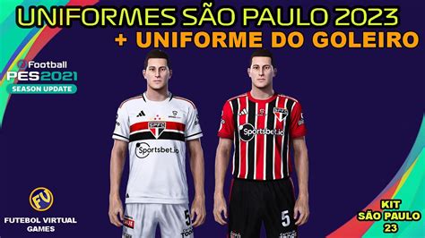 Uniformes Do S O Paulo Para Pes Aprenda A Configurar No Pes