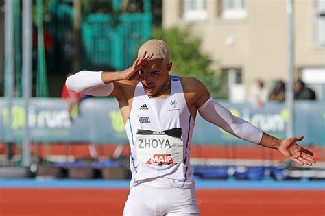 Championnats De France D Athl Tisme Le Prodige Sasha Zhoya Enflamme