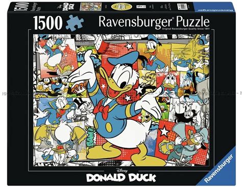 Disney Anders And 1500 Brikker Puslespil Ravensburger 01220