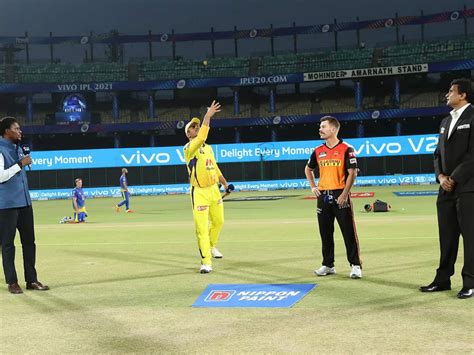 IPL 2021: SRH win toss, elect to bat against CSK