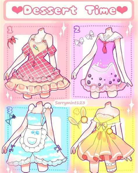 Kawaii Outfits Cartoon Outfits Drawing Anime Clothes Art Outfits