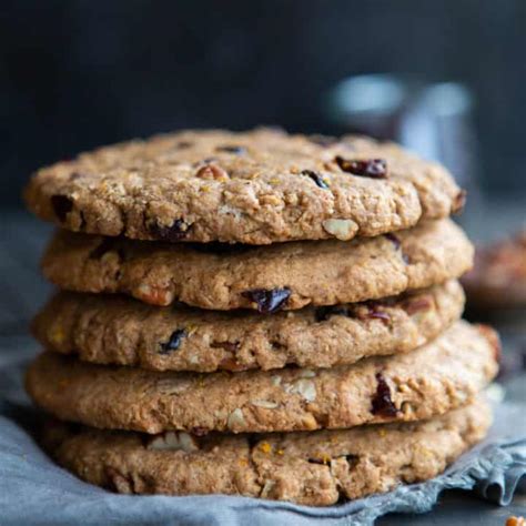 Jumbo Healthy Vegan Breakfast Cookies Gluten Free