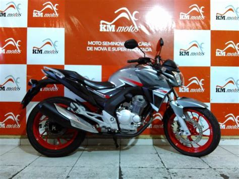 Kmmotos Cb Twister 250 Prata 2018 1 Km Motos Sua Loja De Motos Semi