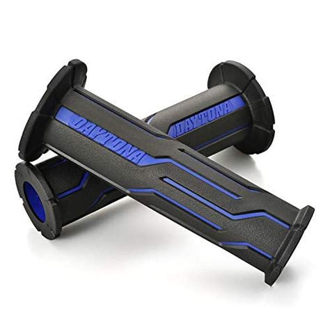 Daytona Bike Handle Grip Mm Blue End Penetration Grippy Grip