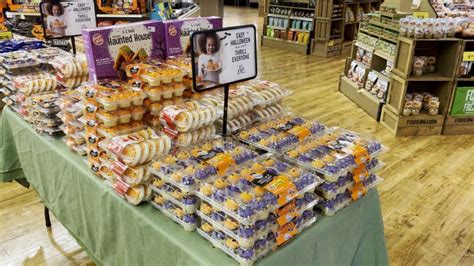 Food Lion Grocery Store Interior Halloween Cookies And Pumpkins Display