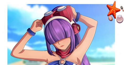 Megaman Layer Swimsuit Toon Scarlyのイラスト Pixiv