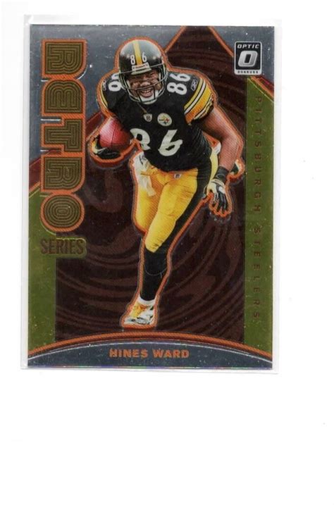 Hines Ward Panini Donruss Optic Retro Series Card Rs Hw Ebay